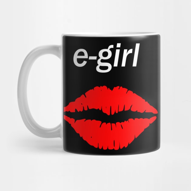 E girl kiss lips by Imutobi